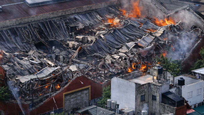 Un día como hoy se incendió Iron Mountain