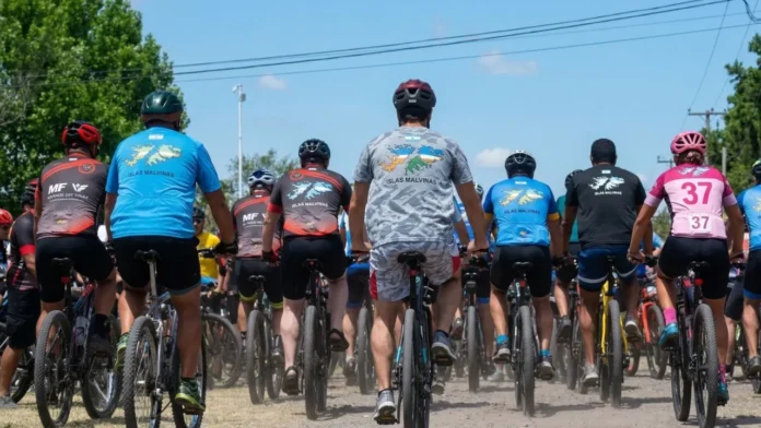 Bicicleteada por Malvinas