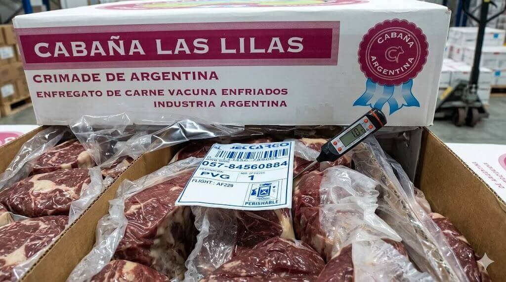Carne congelada de exportación ante la caída del consumo interno y la baja de aranceles