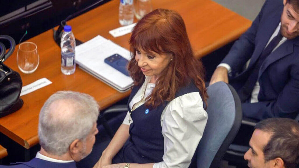 Cristina Fernández de Kirchner en Comodoro Pi el martes 17 de marzo de 2026