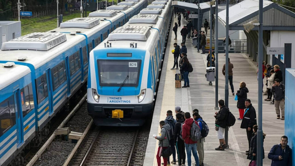 De sábado a domingo buscar alternativas porque el ferrocarril Sarmiento estará detenido