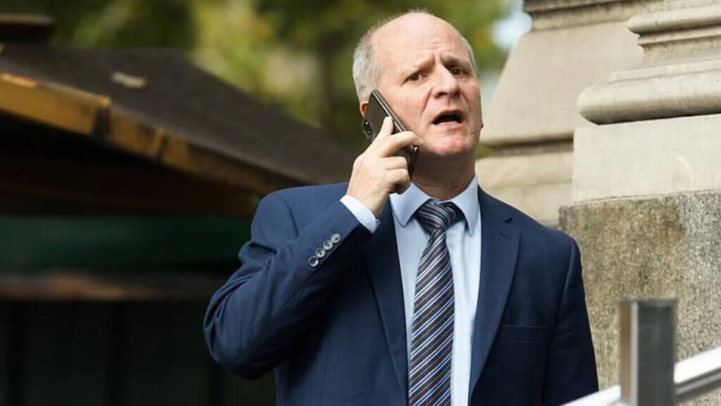 El destituido fiscal Claudio Scapolan, ex Fiscal Federal nada más ni nada menos