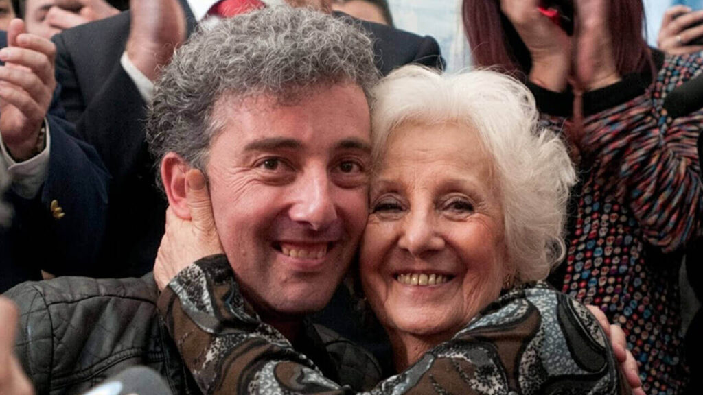 El día que Estela Carlotto presentó a su nieto Ignacio Guido Montoya Carlotto