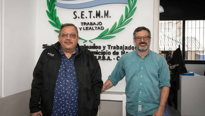 Hernán Sabbatella felicitó a Claudio Román tras su triunfo en la interna del PJ de Morón