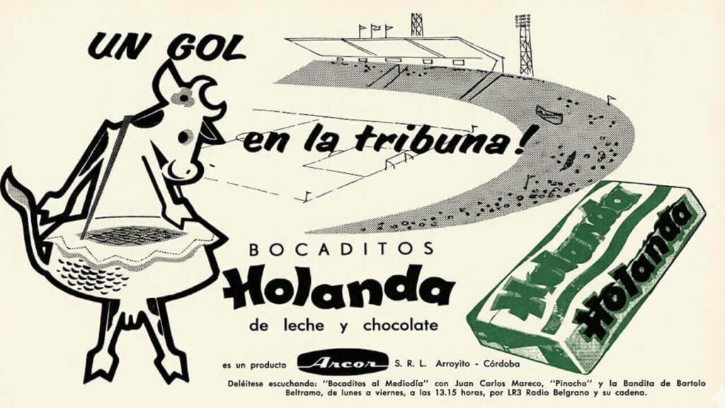 Holanda, la vaquita la llamaban, una de las golosinas preferidas de Arcos que los vendía como bocaditos del mediodía