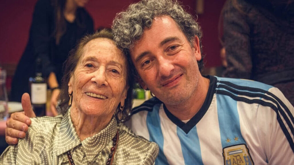 Ignacio Guido Montoya Carlotto en Caleta Olivia para despedir a su otra abuela Hortensia