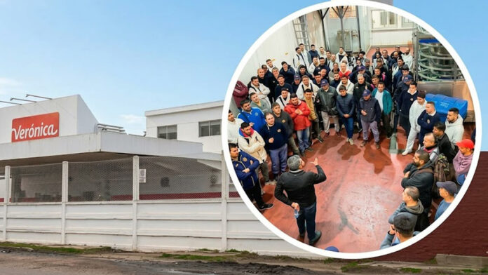 La histórica láctea Verónica en crisis jornada reducida, sueldos impagos y negociaciones para vender la empresa