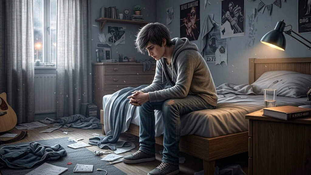 La intervención temprana y la participación activa de la familia resultan clave para apoyar la recuperación de los adolescentes (Simulación IA)