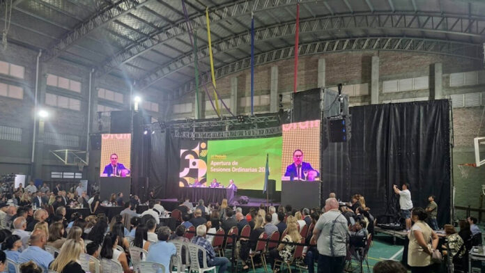 Pablo Descalzo abrió las sesiones y anunció obras, salud y seguridad para Ituzaingó