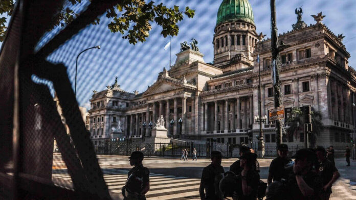 Protesta de la Policía Federal