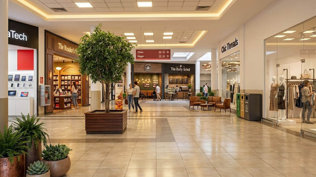 Ya transformado en Al Oeste Shopping, no pudo recuperar el movimiento que tuvo en los '90 y terminó una vez más cerrando