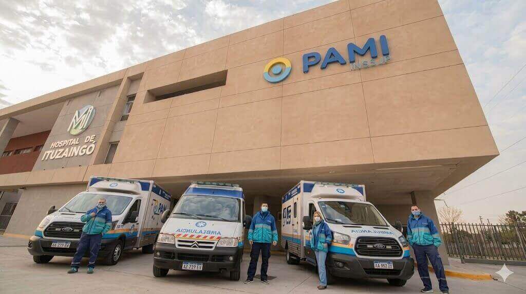 PAMI Ituzaingó funciona aunque de manera limitada