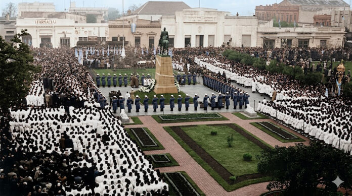 La historia oculta del Monumento al General San Martín esconde una historia muy rica y llamativa que nos une con un extremo del país