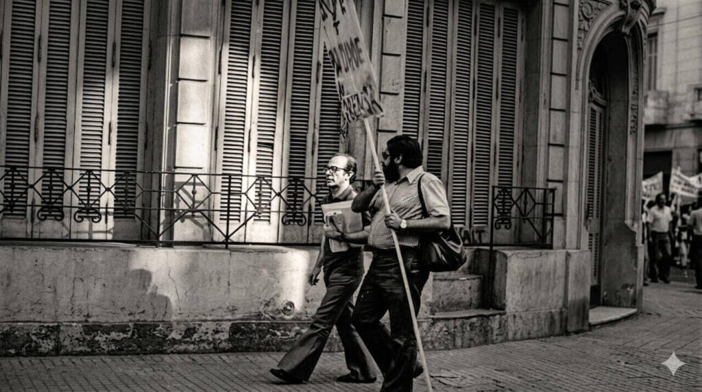 Si alguien creía en narrar para cambiar ese era justamente Rodolfo Walsh que desde que escribió Operación Masacre se involucró cada vez más en los movimientos populares y las causas justas