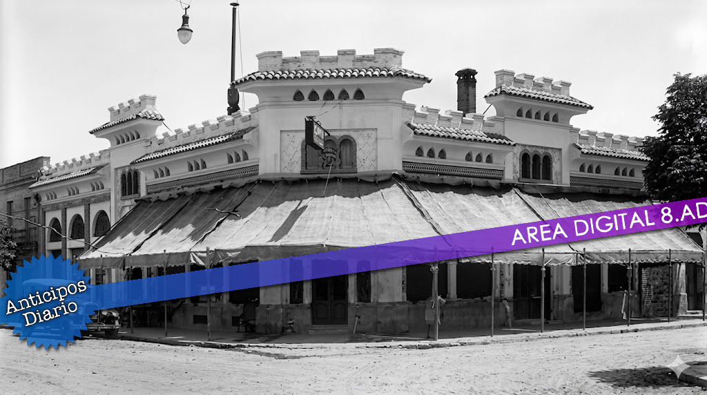 Acá empezó todo, en el Mercado Morón. Ahí nació la pizzería Sportamn.