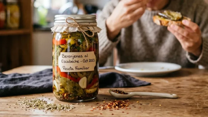 Berenjena al escabeche