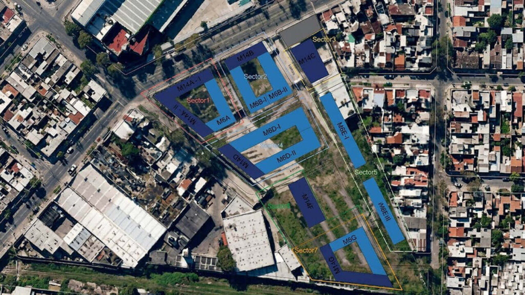 El Proyecto Sogol con verde y cerca a una estación ferroviaria, los vecinos ya no lo podrán disfrutar porque se cayó el Procrear