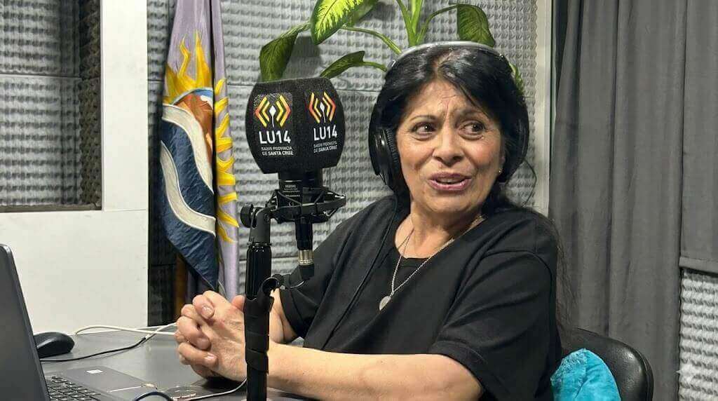 En Plena Guerra de Malvinas, Mirta Spina, fue la vos de los combatientes