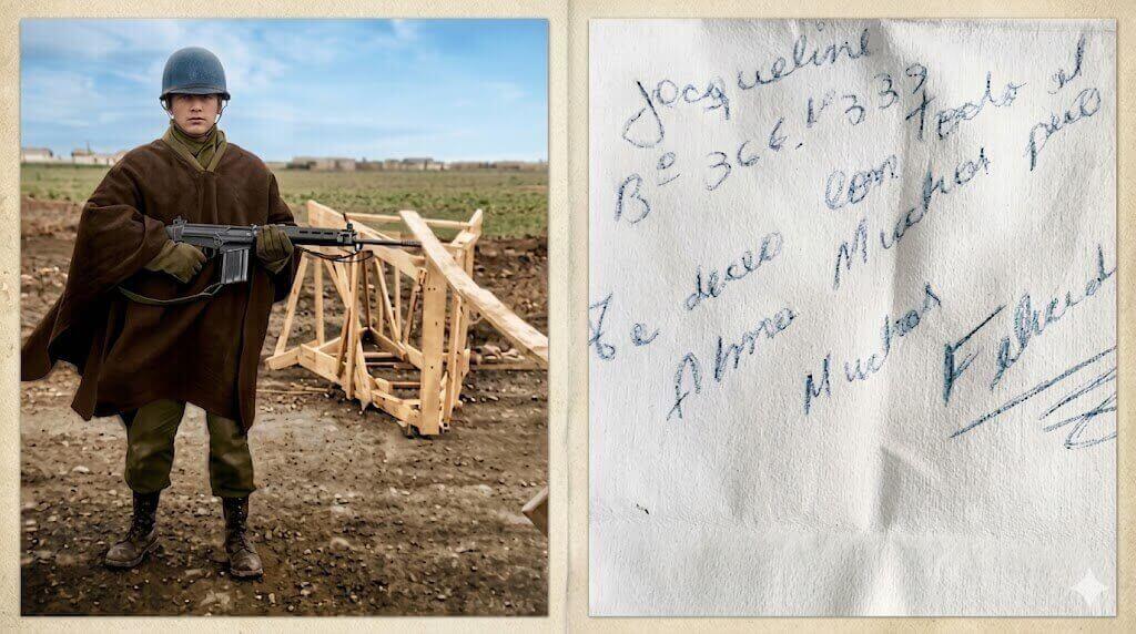 En plena Guerra de Malvinas los soldados mandaban en sobre a la radio mensajes para sus familias, para sus novias