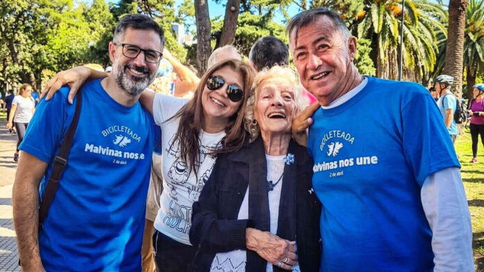 Hernán Sabbatella volvió para acompañar a los Veteranos de Guerra y no abandonar la causa por Malvinas la historia argentina