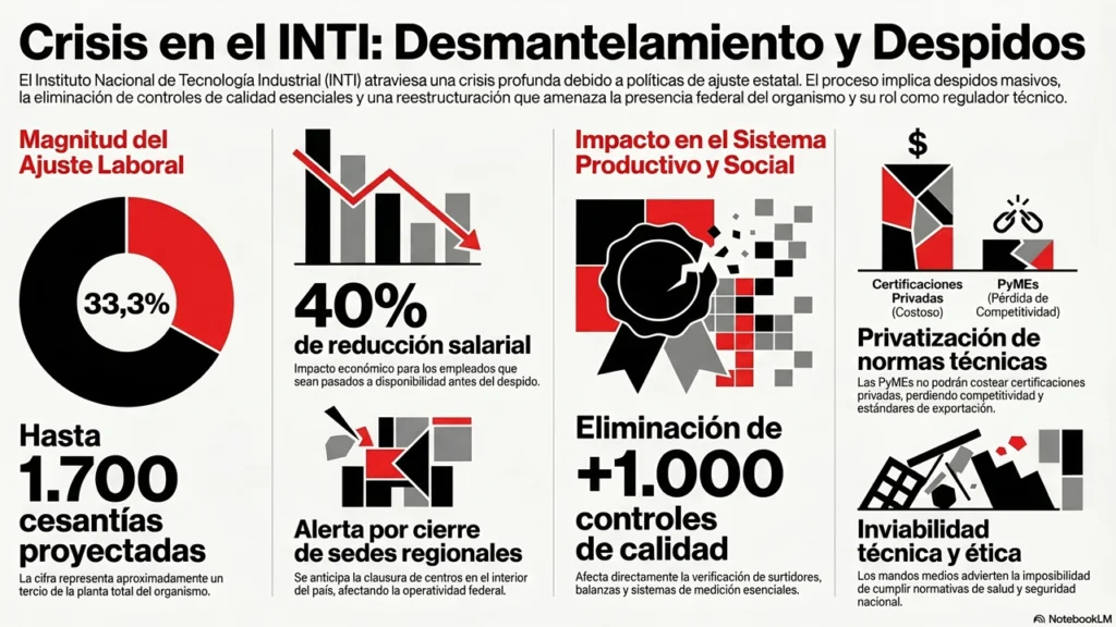Despidos en el INTI: Las PyMES tendrá una herramienta menos, mientras las grandes corporaciones extranjeras siguen penetrando en el país