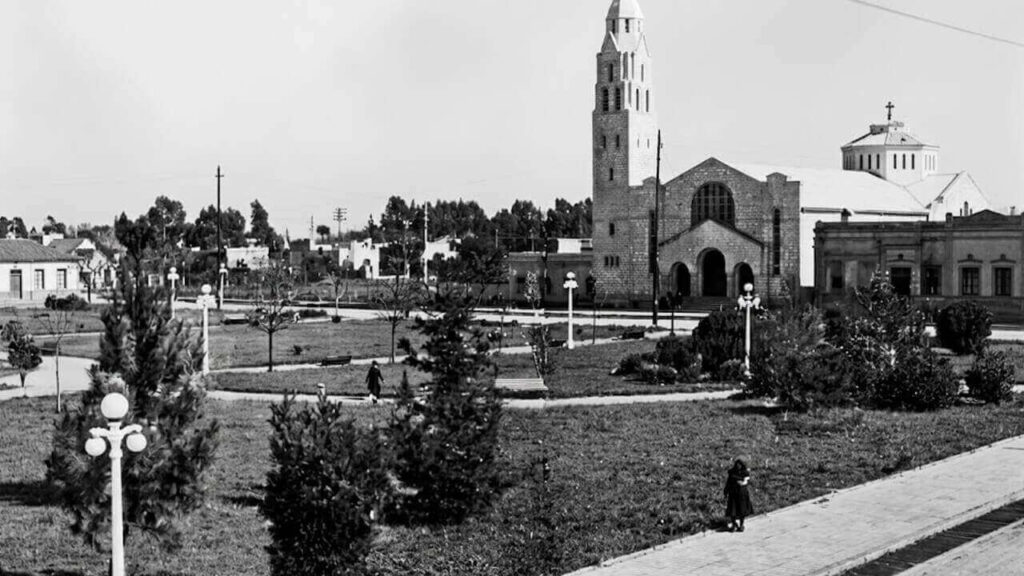 La histórica iglesia San Judas Tadeo de Ituzaingó