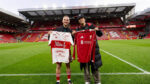 Milo J y Mac Allister en Anfield