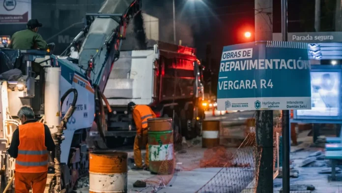 Repavimentación de Avenida Vergara