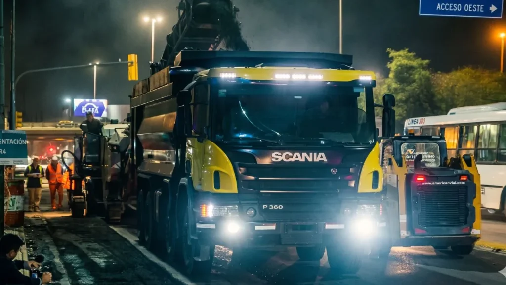 Repavimentación de Avenida Vergara