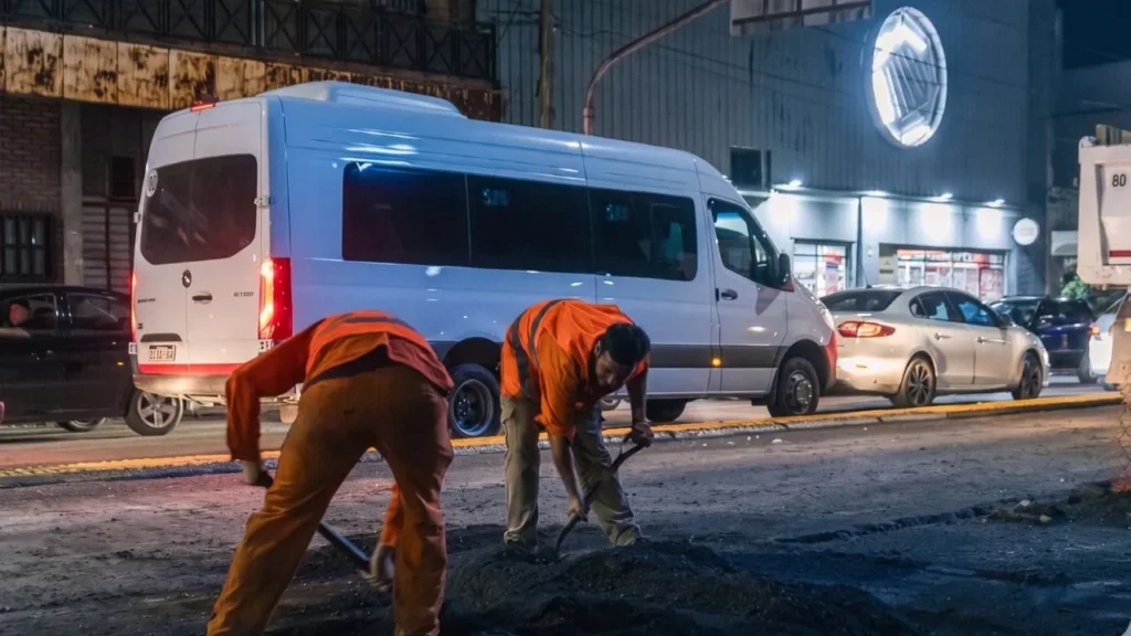 Repavimentación de Avenida Vergara