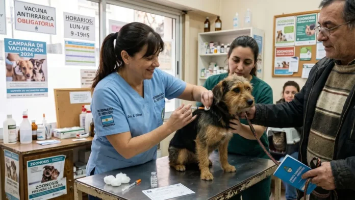 Vacunación antirrábica gratis