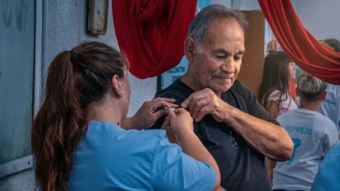 Vacunación en Ituzaingó