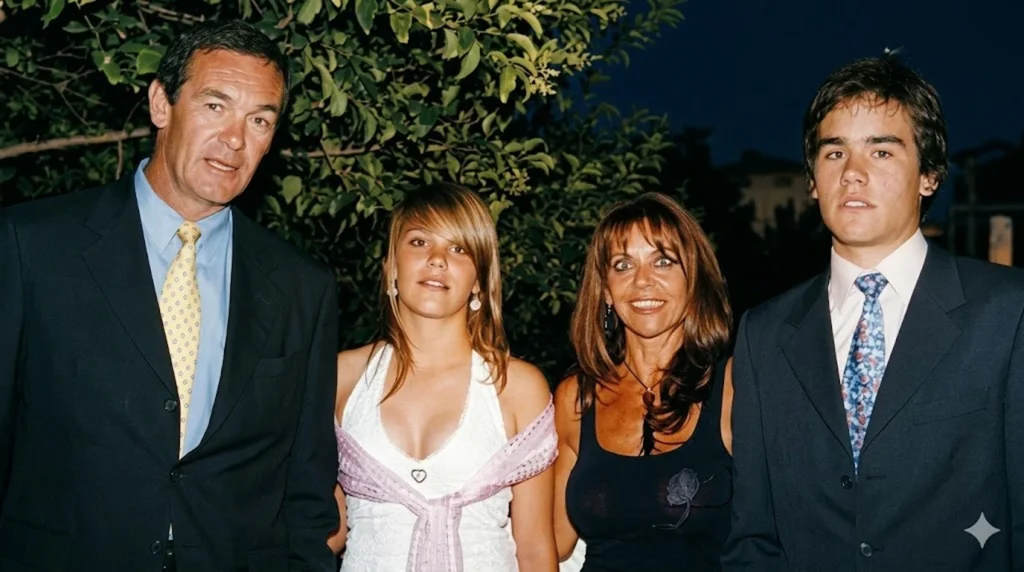 La familia en pleno cuando vivían todos y eran felices