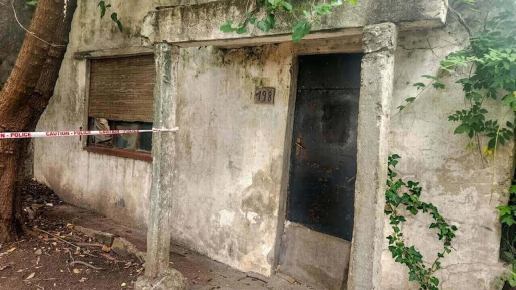 La vivienda donde se cometió el asesinato en Morón