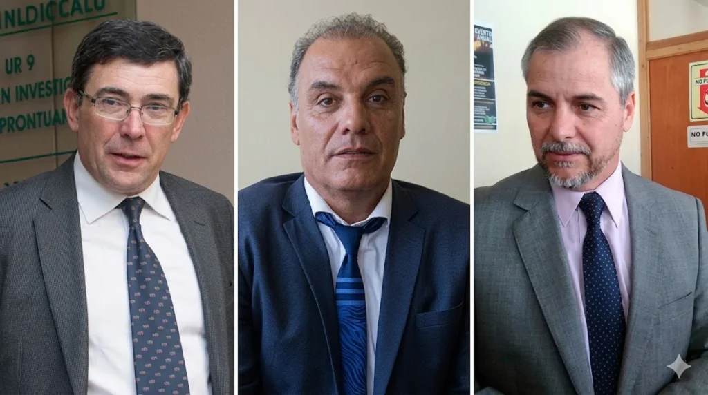 Los fiscales Javier Di Santo, Daniel Miralles y Luis Pizarro enfrentan un jury por presunto mal desempeño
