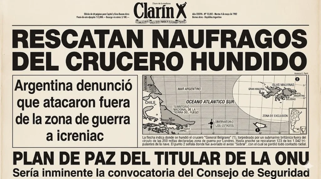 El golpe fue durísimo para nuestras tropas tanto en términos materiales como anímicos. Pero siguieron adelante.