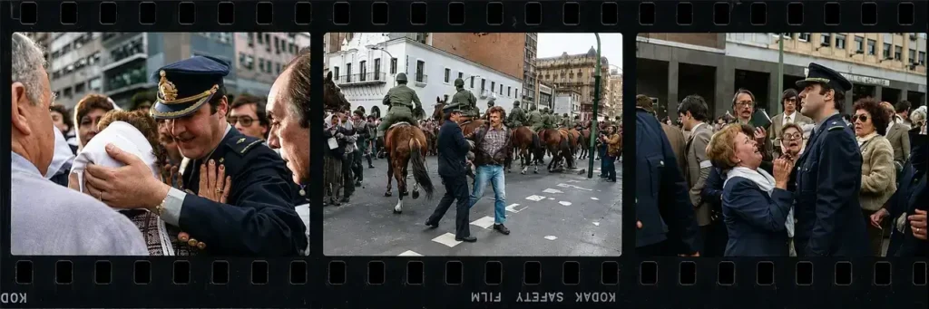 La imagen coloreada con IA por FX 5G especialmente para Diario Anticipos.