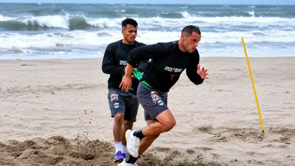 Franco Fagundez en plena pre temporada dio lo máximo y como entrenó juega en el césped