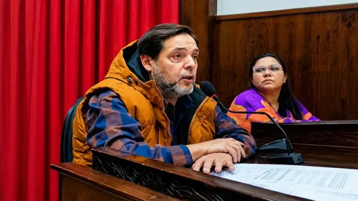 Diego Spina hizo una interpelación a fondo y dejó a todos con la boca abierta y sin palabras