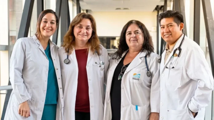 Equipo pediátrico del Posadas