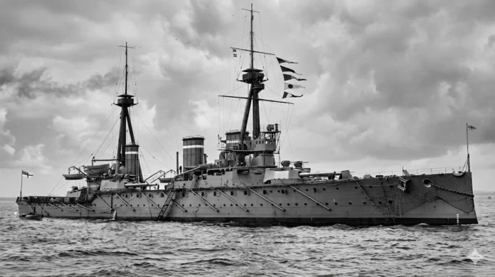 El HMS Invincible fue un crucero de batalla de la Marina Real británica, primero de la clase Invincible y primer crucero de batalla construido en el mundo. Y justo participó de la guerra antes de la guerra.