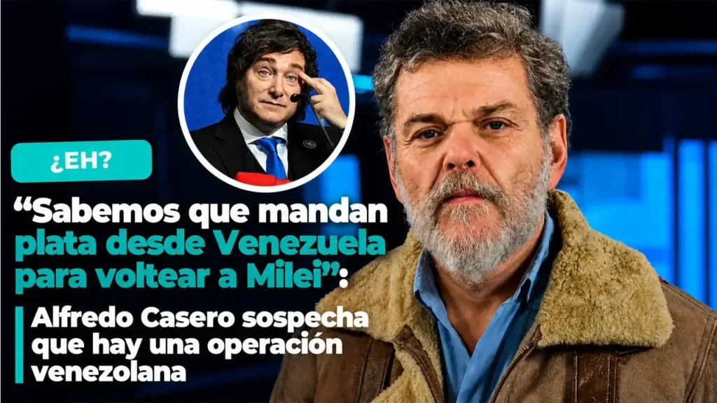 La frase de Casero salió de este flyer que se viralizó. Anticipos lo colocó en su Facebook y explotó la red.