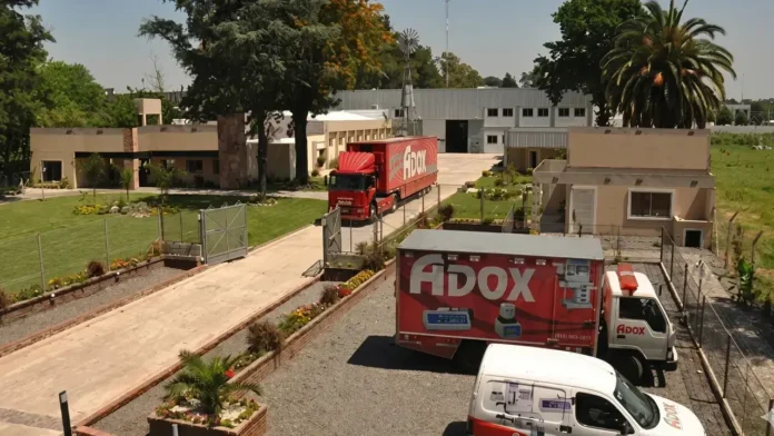 La planta de Adox S.A. construida en 2015 en Ituzaingó