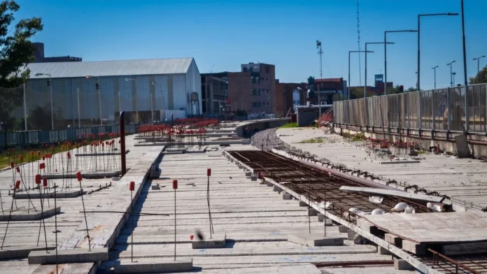 Obras en el San Martín
