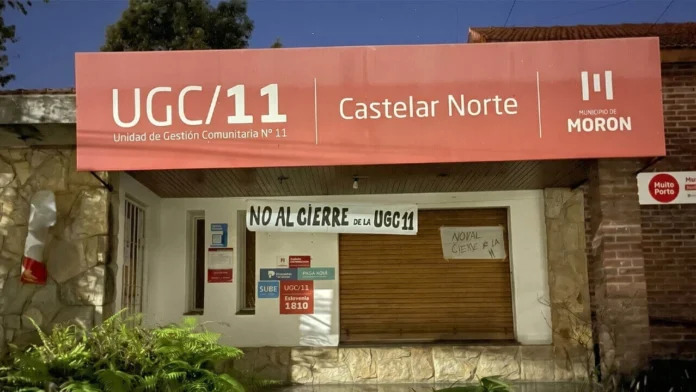 No hubo caso. La gente pidió por la UCG 11 pero igual se cerró. De esto se trata el retroceso en Morón