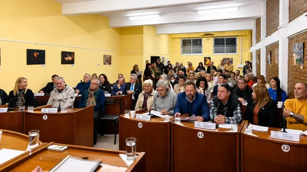 El cuerpo de concejales y los mayores contribuyentes en pleno debate