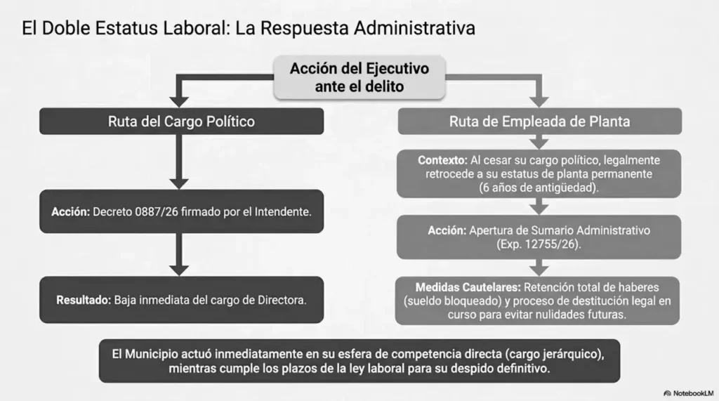 El complejo y burocrático Estado Municipal. Es planta permanente y no se la puede echar de un plumazo