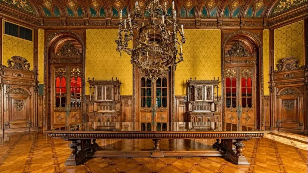 Otro salón que reunía a las familia del Palacio