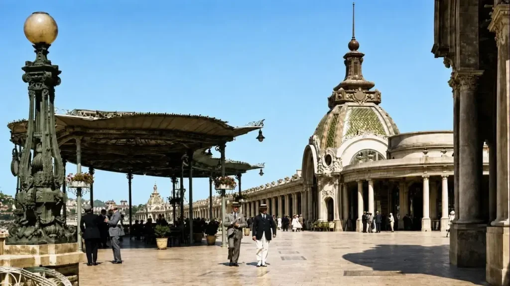 La Rambla Bristol en color curada por la empresa FX 5G exclusivamente para Diario Anticipos. De este modo se aprecian más los detalles.