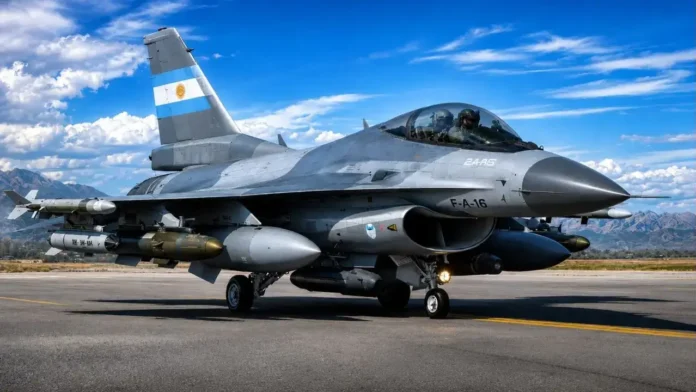 Así debería verse completo, con todo su armamento, cada F-16